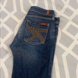 7 Jean capris stretch